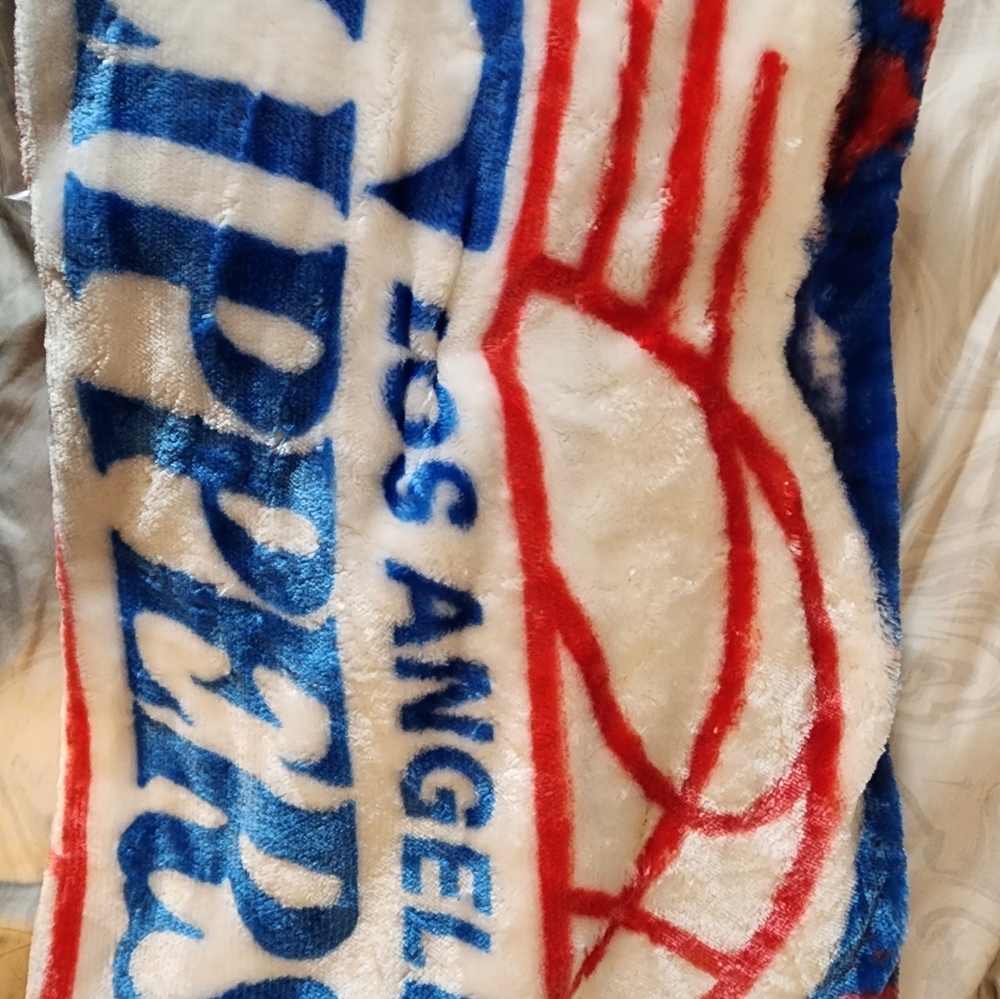 NBA Royal plush Raschel throw - Picture 2 of 6